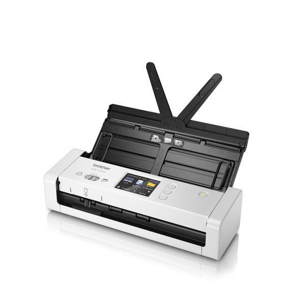 Scanner de documents compact, recto-verso, 25 pm/50 ipm, chargeur ADF 20 f., réseau, Wi-Fi, Wi-Fi Direct (ADS-1700W)