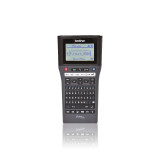 Etiqueteuse portable et connectable avec clavier AZERTY, utilise des rubans TZe de 3.5 à 24mm de large (PT-H500)