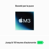 Apple MacBook Air M3 13 pouces (2024) Argent 16 Go/256 Go (MC8H4FN/A)