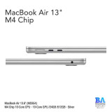 Apple MacBook Air M4 13 pouces (2025) Argent 24Go/512 Go (MC654FN/A) (MC654)