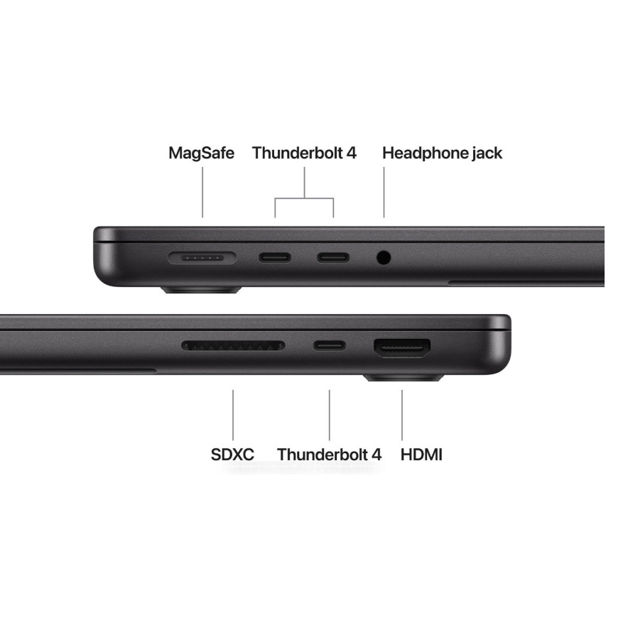 14-INCH Macbook Pro: Apple M5 Chip With 10 Core CPU AND 10 Core Gpu, 24gb, 1TB SSD - Space Black (MDE34FN/A)