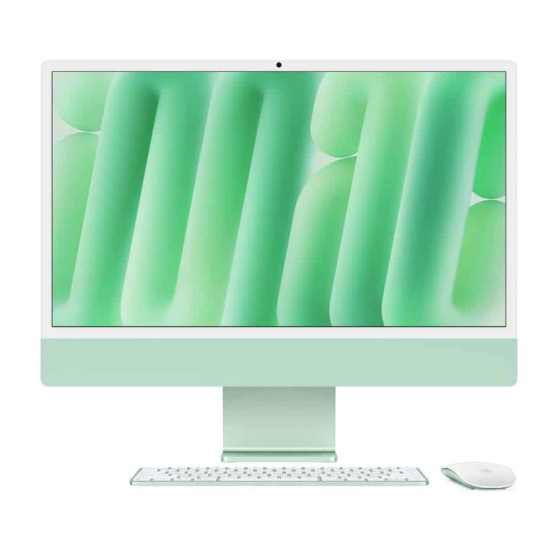 Apple iMac M4 (2024) 24" 16 Go 256 Go vert (MWUY3FN/A)