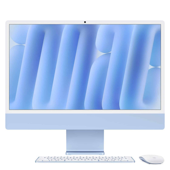 Apple iMac M4 (2024) 24″ 24 Go 512 Go bleu (MD2T4FN/A)