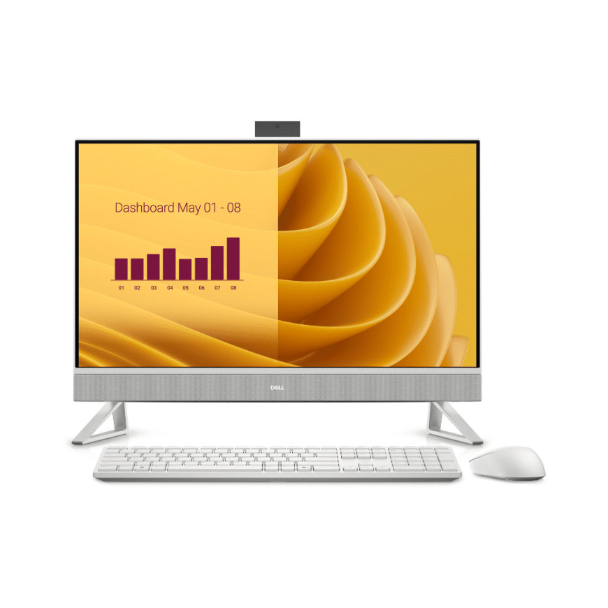 Dell All-in-One Pro 27 27" non tactile, FHD, grand angle de vue Intel Core 7 150U (12 Mo de cache (EC27250)