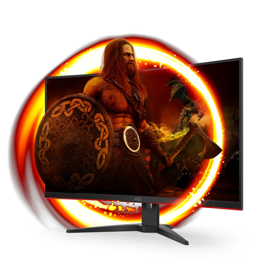 AOC 31.5" LED - C32G2ZE MONITOR | Full HD 1080p - 1920 x 1080 pixels - 1 ms (MPRT) - Format 16/9 (C32G2ZE/BK)