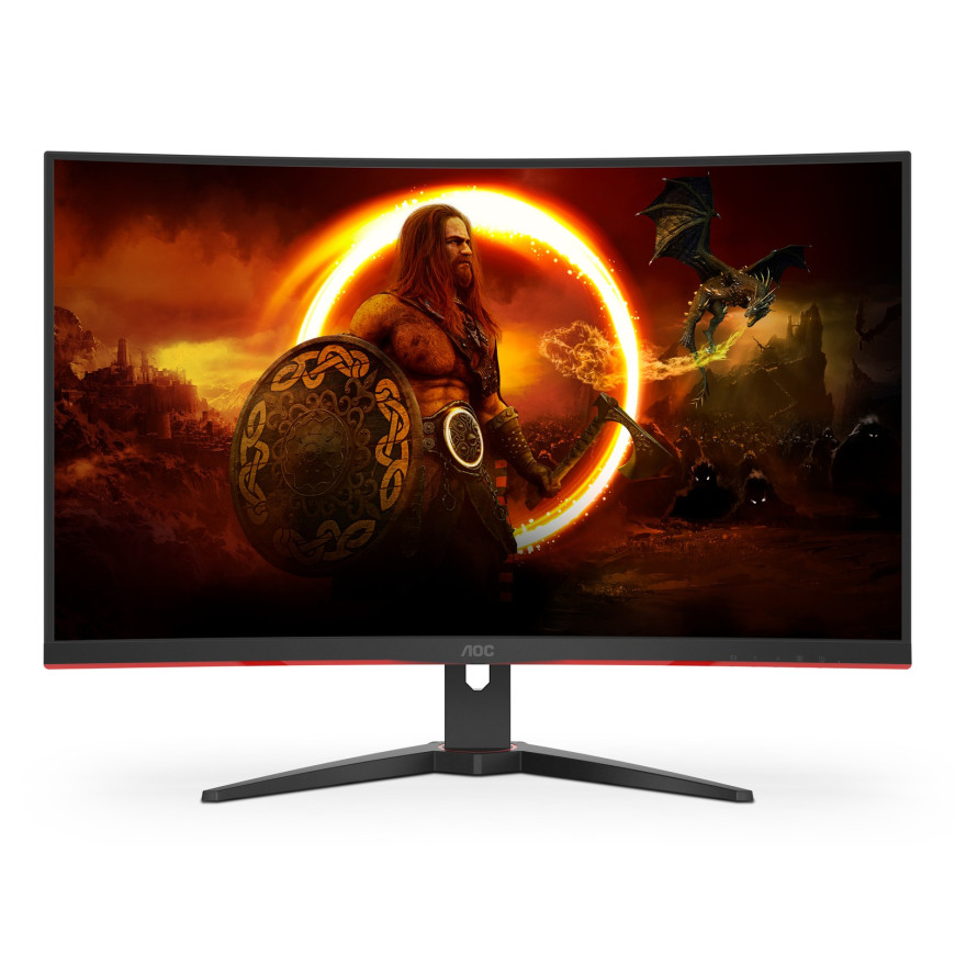 AOC 31.5" LED - C32G2ZE MONITOR | Full HD 1080p - 1920 x 1080 pixels - 1 ms (MPRT) - Format 16/9 (C32G2ZE/BK)