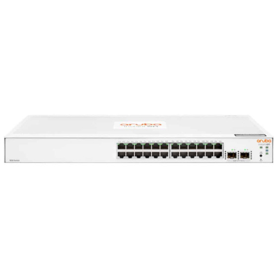 Switch Aruba IOn 1830 24G 24 ports RJ-45 10/100/1000, 2 ports SFP 1 GbE (JL812A)