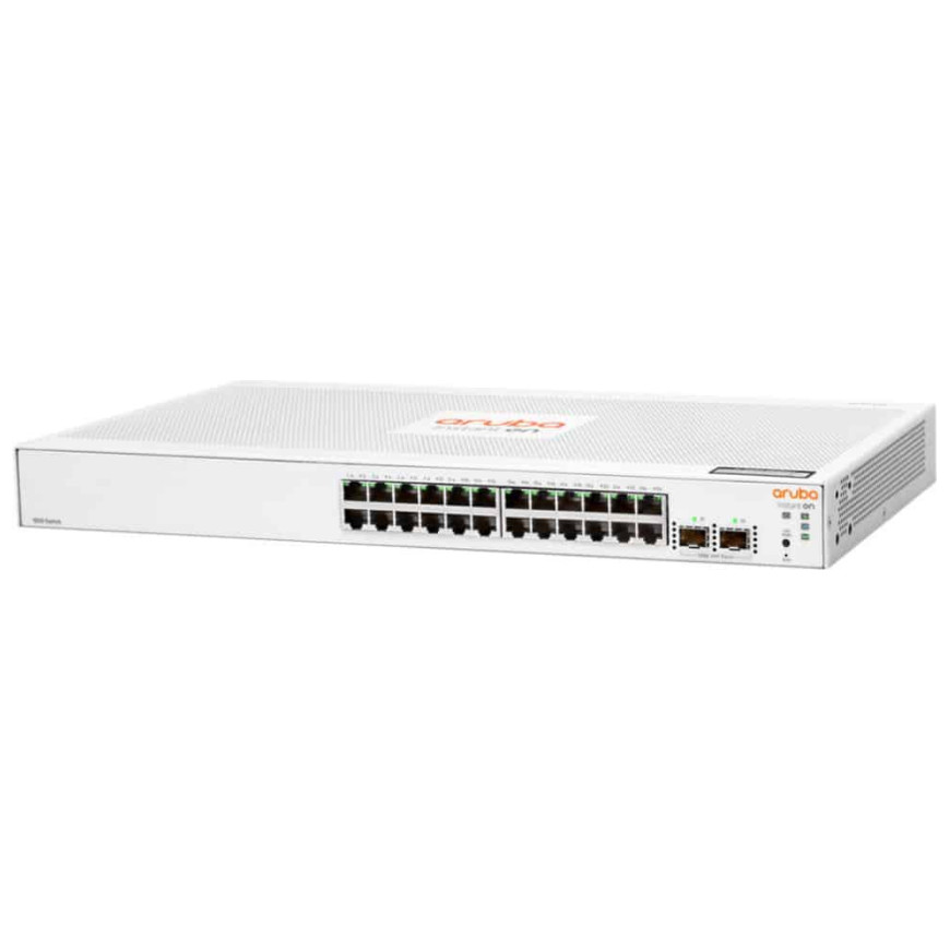 Switch Aruba IOn 1830 24G 24 ports RJ-45 10/100/1000, 2 ports SFP 1 GbE (JL812A)