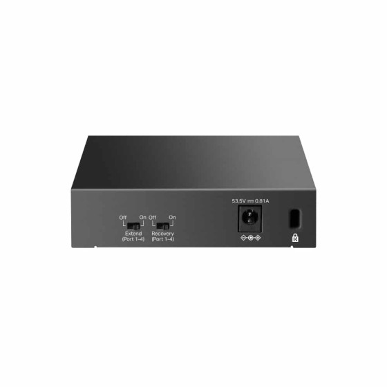 Switch TP-LINK Gigabit 5 ports 10/100/1000 Mbps avec 4 ports PoE+ (LS105LP)