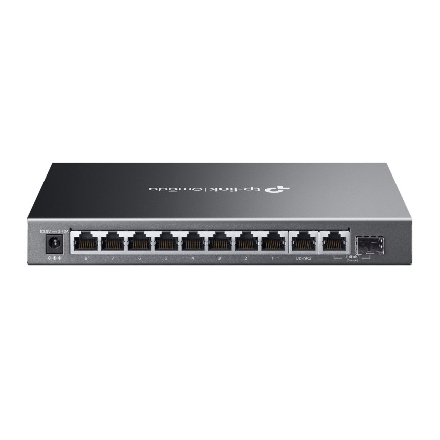 TP-LINK 10 ports Gigabit Omada facile à gérer avec 8 ports PoE+ (ES210GMP)