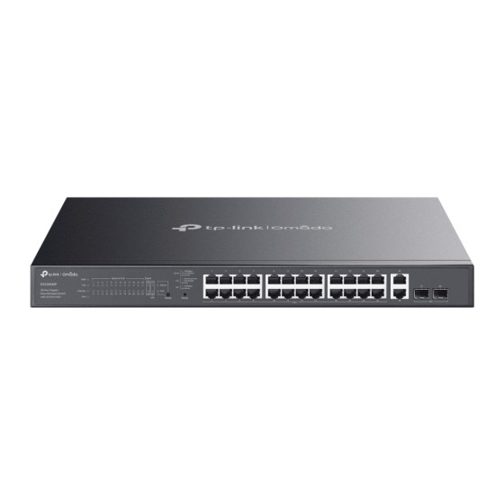 Switch TP-LINK 28 ports Gigabit Omada facile à gérer avec 24 ports PoE+ (ES228GMP)