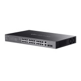 Switch TP-LINK 28 ports Gigabit Omada facile à gérer avec 24 ports PoE+ (ES228GMP)