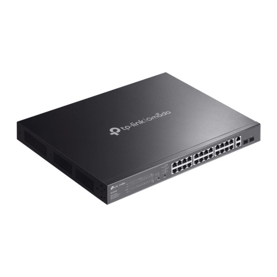 Switch TP-LINK 28 ports Gigabit Omada facile à gérer avec 24 ports PoE+ (ES228GMP)