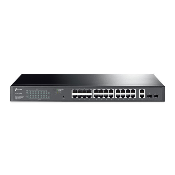 Switch TP-LINK 28-PORT Gigabit Easy Smart With 24-PORT POE+ (TL-SG1428PE)