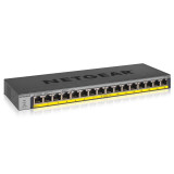 Switch Netgear 16 ports PoE+ 10/100/1000 Mbps (GS116LP-100EUS)