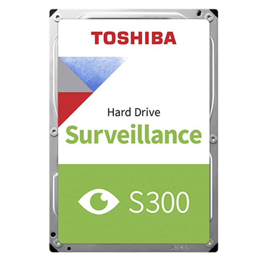 Disque dur interne Toshiba interne S300 Surveillance 1To (HDWV110UZSVA)