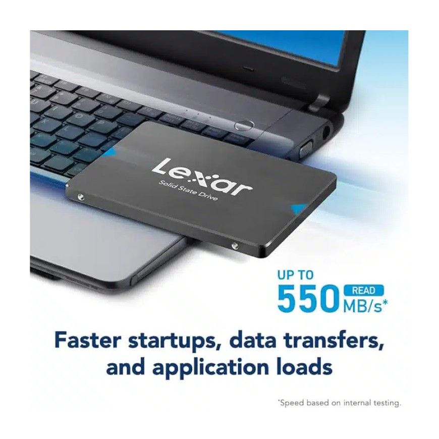 Lexar 512GB SSD Sata III LNS101 (LNS100-512RB)
