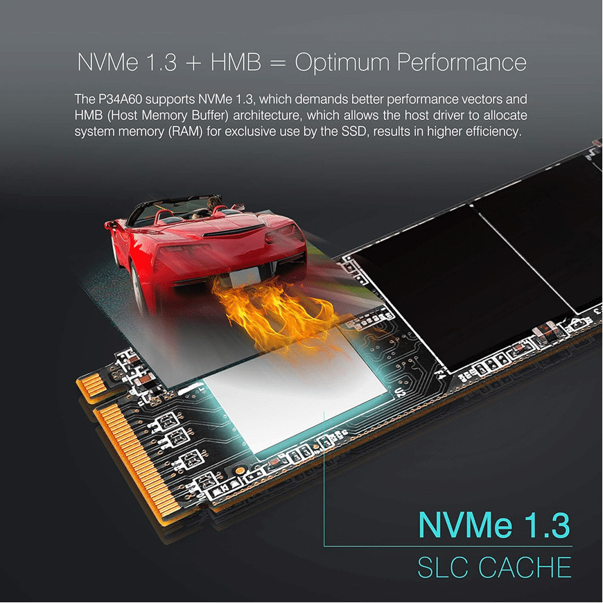 Silicon Power SSD 256GB M.2 Nvme (SP256GBP34A60M28)