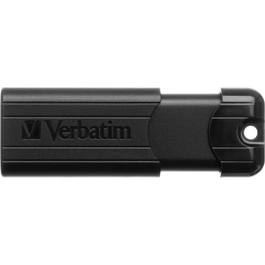 CLE USB Verbatim Pinstripe USB 3.2 128 GB Black (49319)