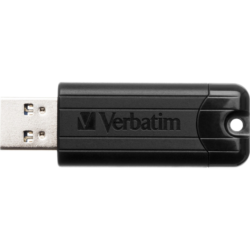 CLE USB Verbatim Pinstripe USB 3.2 128 GB Black (49319)