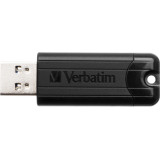 CLE USB Verbatim Pinstripe USB 3.2 128 GB Black (49319)