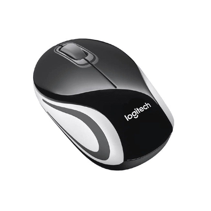 Logitech Mini Souris sans FIL M187 Noir (5099206032187)