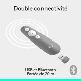 Logitech Laser Pointer R500S Gris (910-006520)