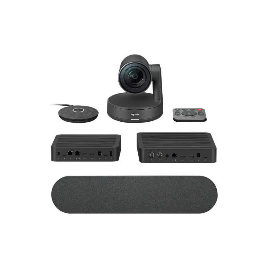 LOGITECH Rally (1xCamera, 1xSpeaker, 1xMic, Table & Display Hub) (960-001237)