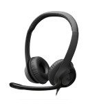 Logitech H390 Headset Corded Black USB Type C (981-001576)