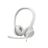 LOGITECH Corded Headset H390 - WHITE - USB (981-001286)