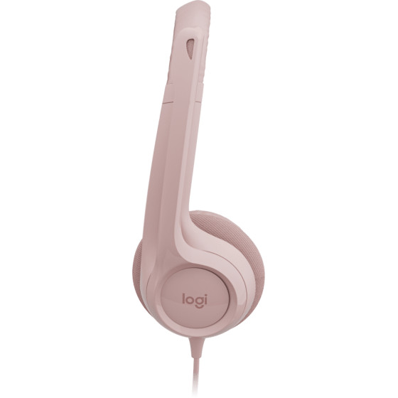 LOGITECH Corded Headset H390 - ROSE - USB (981-001281)