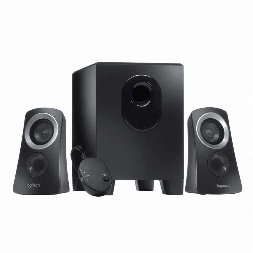 LOGITECH Z313 Speaker System 2.1 - Black - 3.5 MM (980-000413)