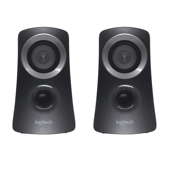 LOGITECH Z313 Speaker System 2.1 - Black - 3.5 MM (980-000413)