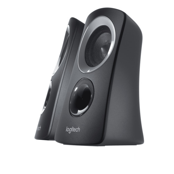 LOGITECH Z313 Speaker System 2.1 - Black - 3.5 MM (980-000413)