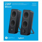 Logitech Z207 Bluetooth Stereo Speakers-black (980-001295)