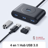 UGREEN HUB USB 3.0 to 4 x USB 3.0 1M (20291)