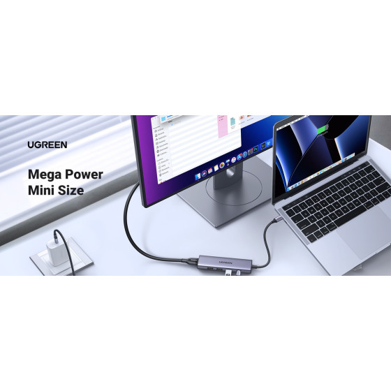 UGREEN Station d'accueil USB-C 5 en 1 (15596)