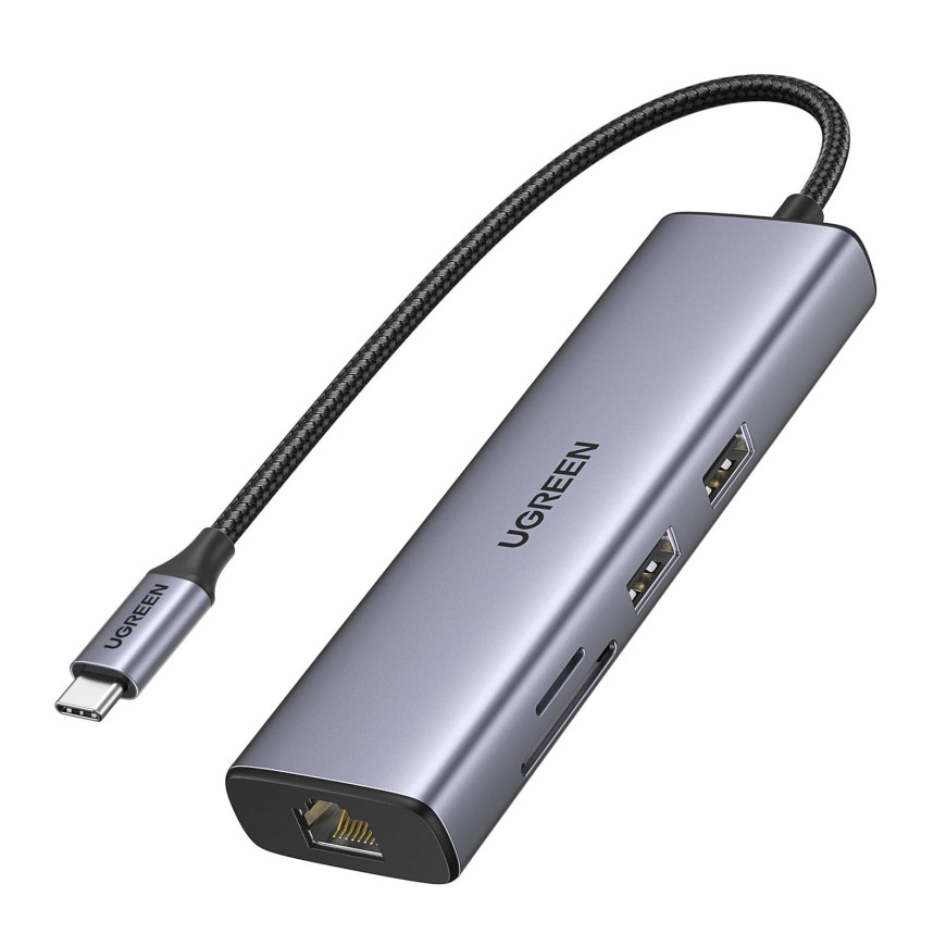 UGREEN Station d'accueil USB-C 7 en 1 (HDMI 4K) (90568)