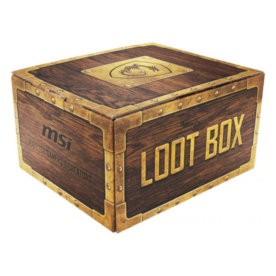 MSI Casque Gamer Loot BOX Noir (4719072743581)