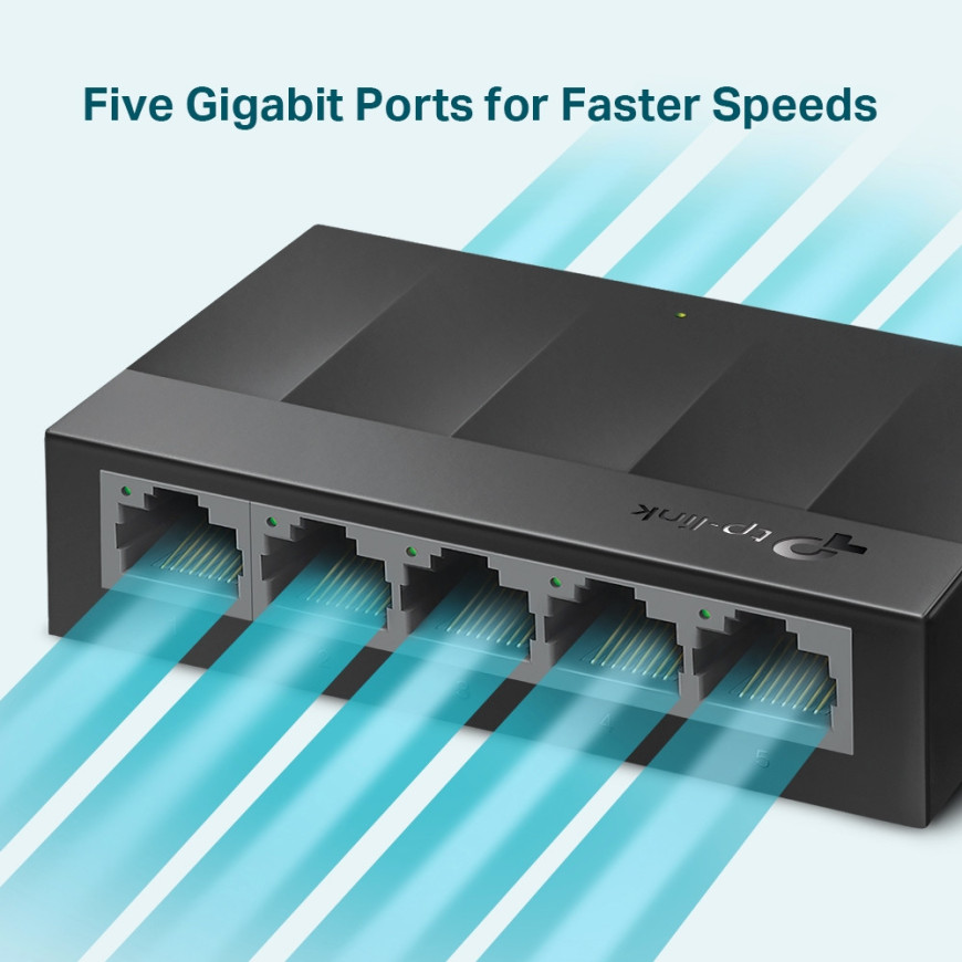 Switch TP-LINK Gigabit 5 ports 10/100/1000 Mbps (LS1005G)