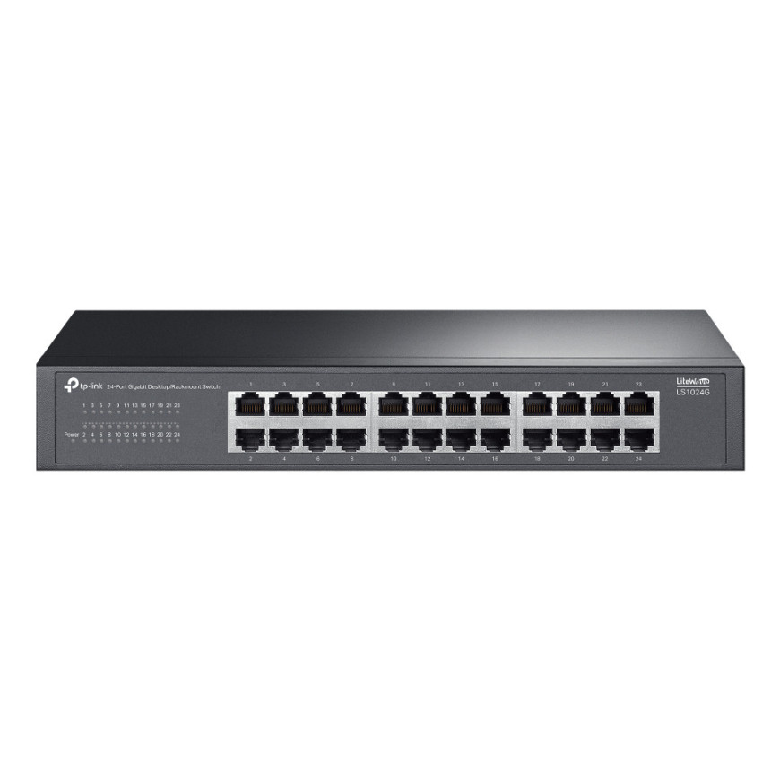 Switch TP-LINK Gigabit 24 ports 10/100/1000 Mbps Desktop/Rackmount (LS1024G)
