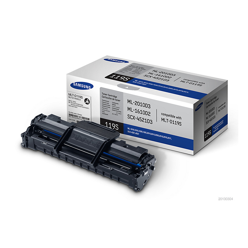 Toner Samsung MLT-D119S Noir - Samsung d'origine (MLT-D119S/SEE)