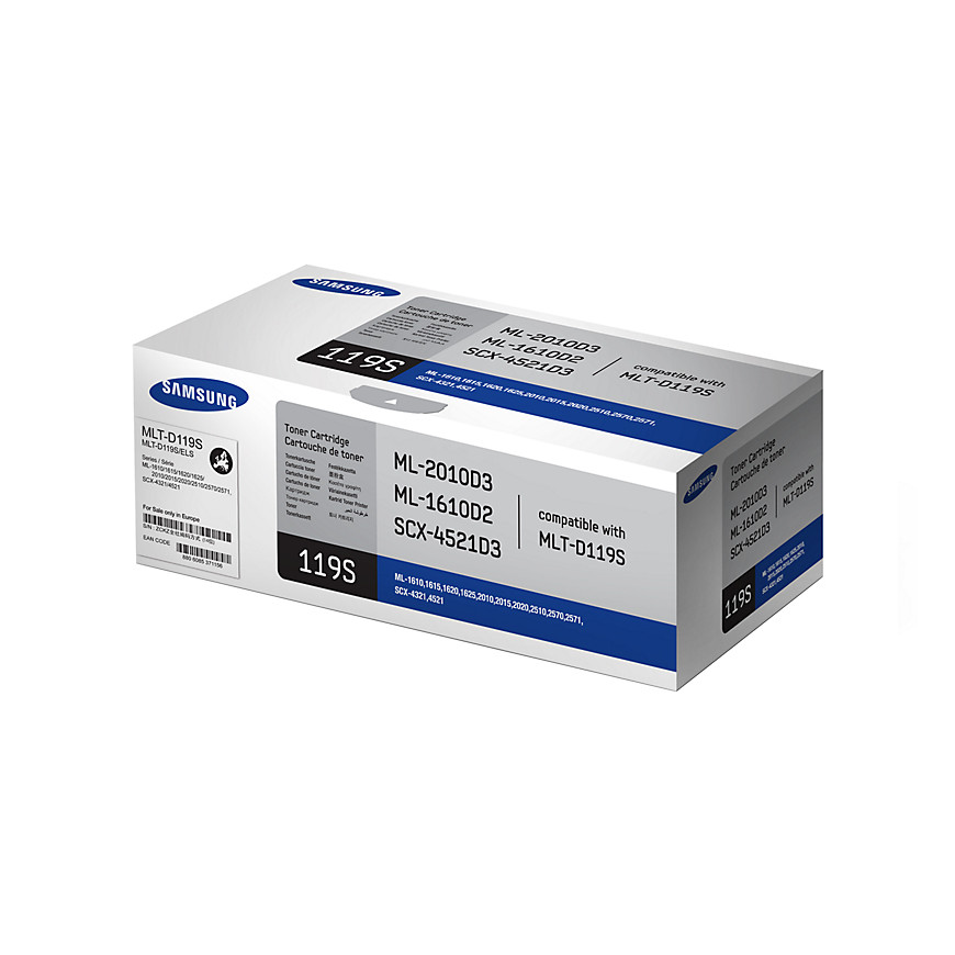 Toner Samsung MLT-D119S Noir - Samsung d'origine (MLT-D119S/SEE)