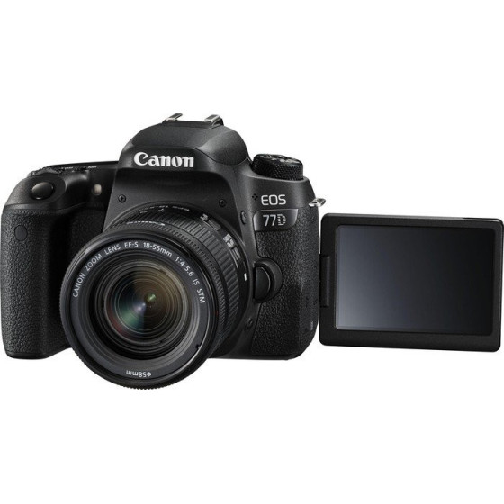 Appareil photo reflex Canon EOS77D18-55IS (1892C017BA)