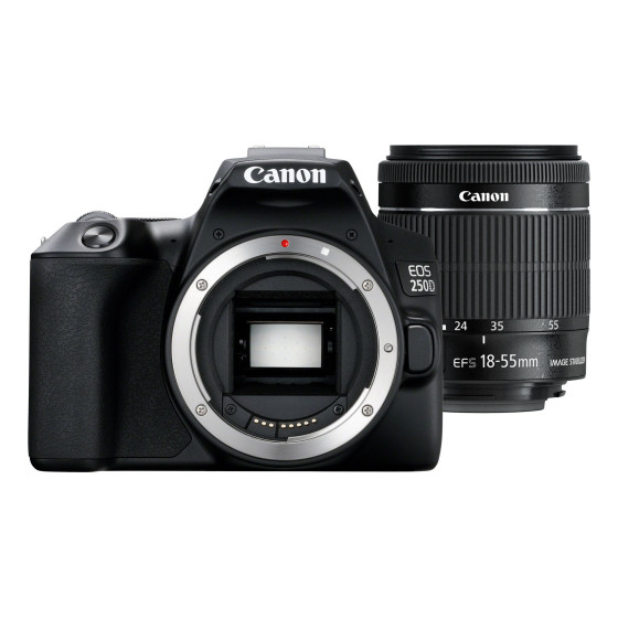 CanonD.CAM EOS 250D BK 18-55 S CP EU26 (3454C002AA)