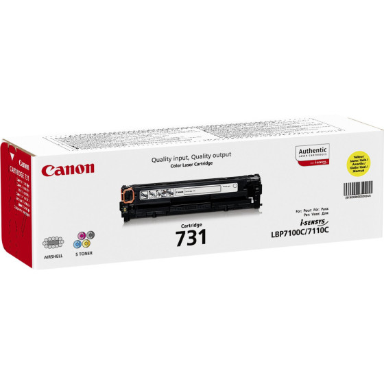 Canon 731Y (yield 1500*pages) (6269B002AA)