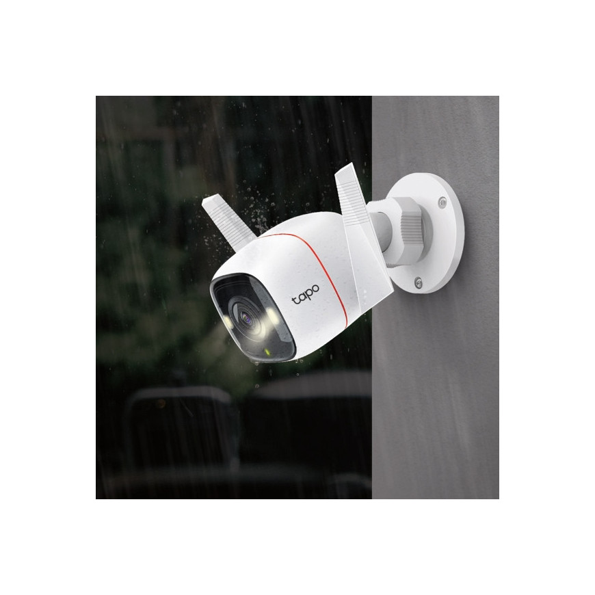 Caméra de sécurité Tp-link WiFi Outdoor, 2K (2560x1440) 2.4 GHz, 2T2R (TAPOC320WS)