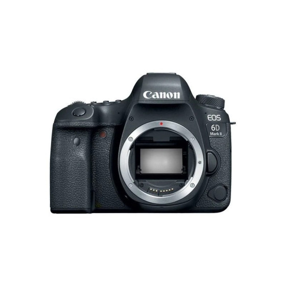 Canon EOS 6D Mark II Boîtier d'appareil-photo SLR 26,2 MP CMOS 6240 x 4160 pixels Noir (1897C003AA)