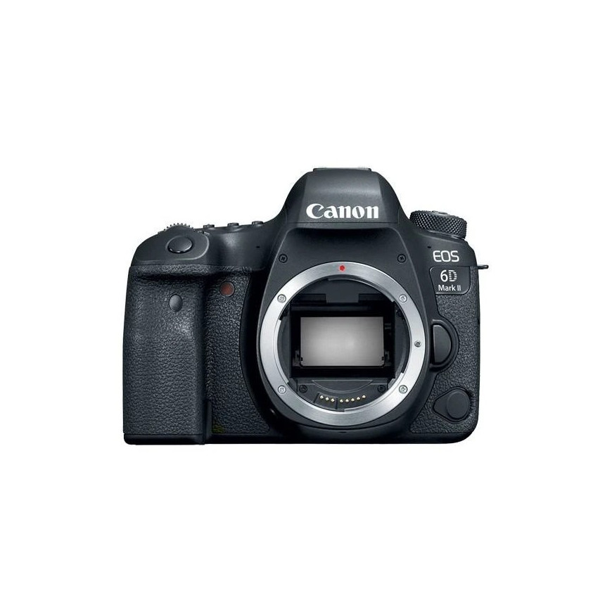Canon EOS 6D Mark II Boîtier d'appareil-photo SLR 26,2 MP CMOS 6240 x 4160 pixels Noir (1897C003AA)