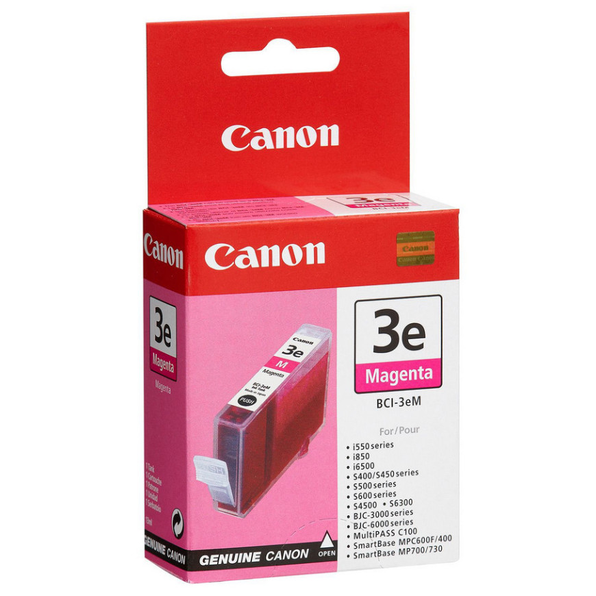 Cartouche d'encre Canon BCI-3eM 1 pièce(s) Original Magenta (4481A002AB)